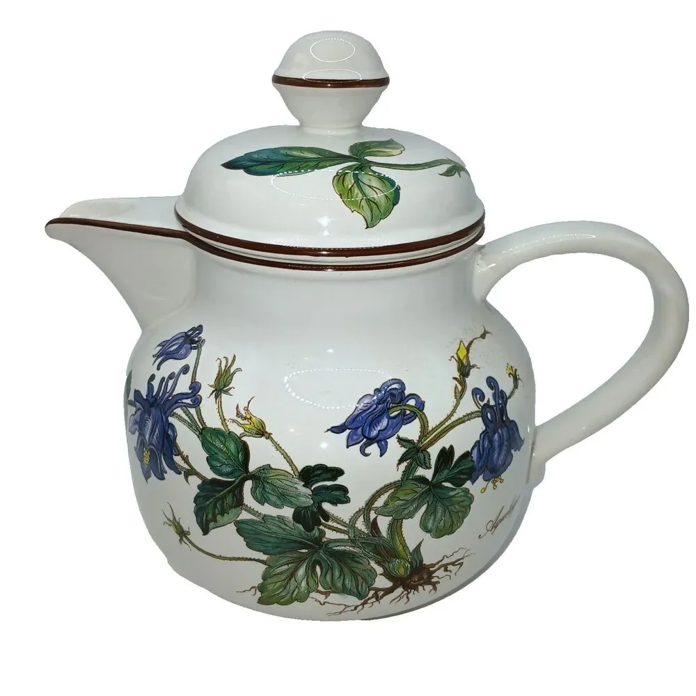 Villeroy & Boch Botanica Teapot w/ Lid  White Vitro Porcelain 7 in Luxembourg